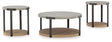 Signature Design by Ashley® Darthurst - Light Brown - Occasional Table Set (Set of 3) | Meri Furniture