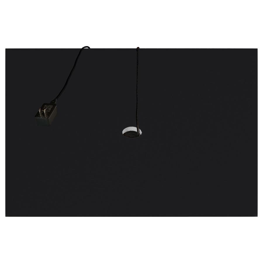 Aero - 5-Shelf Display Curio Cabinet With Led Lighting