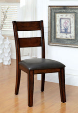 Furniture of America Dickinson - Side Chair (Set of 2) - Dark Cherry | Meri Furniture