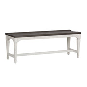 Liberty Furniture Allyson Park - Wood Seat Bench | Meri Furniture