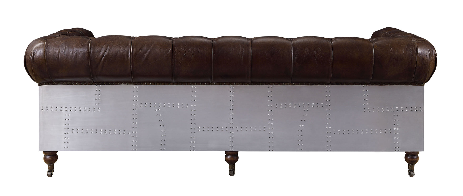 ACME Aberdeen - Sofa - Vintage Brown Top Grain Leather | Meri Furniture