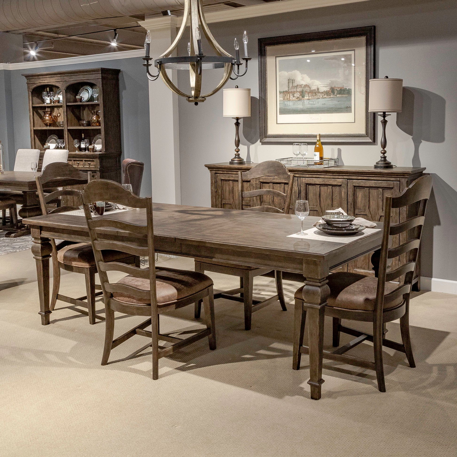 Liberty Furniture Paradise Valley - Rectangular Table Set | Meri Furniture