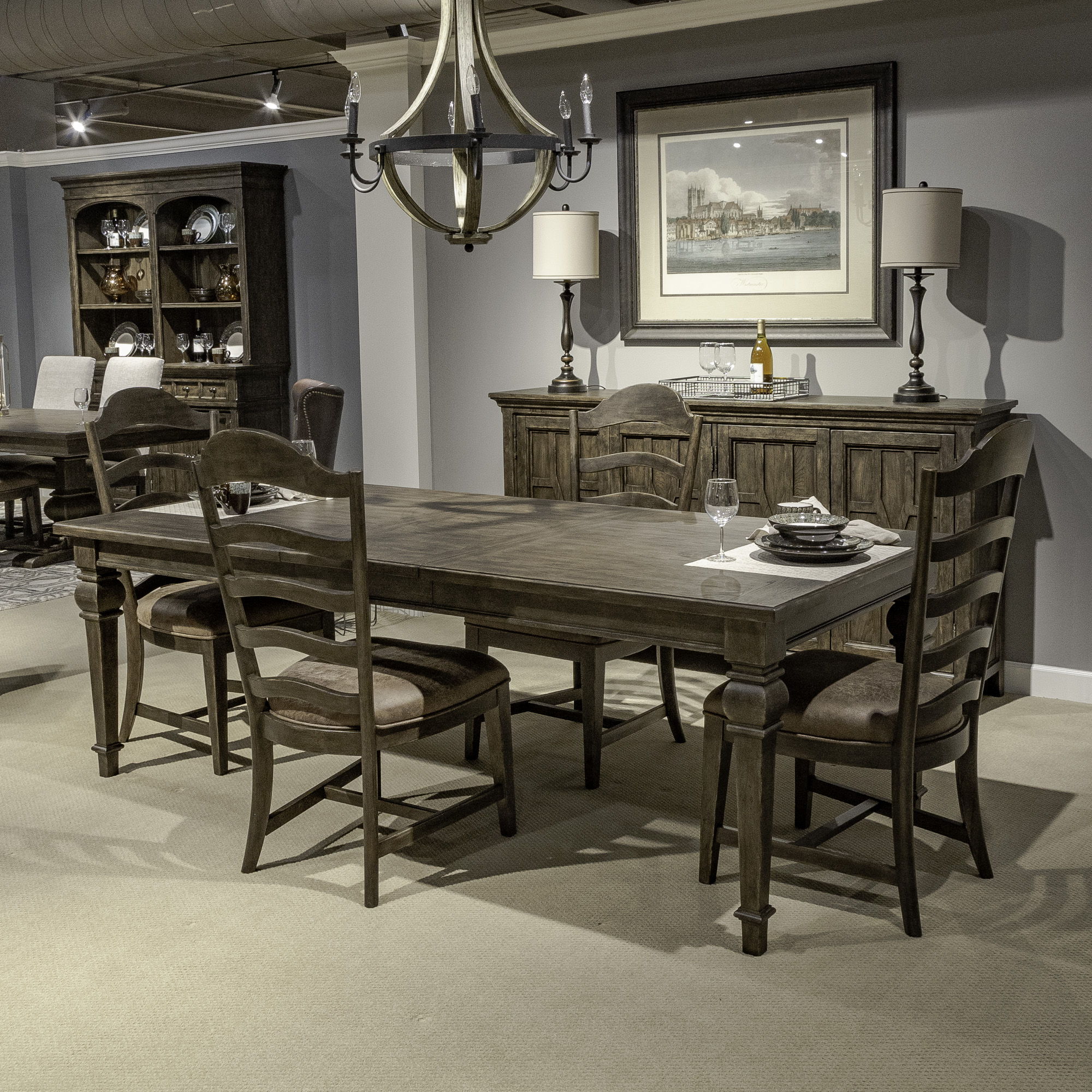 Liberty Furniture Paradise Valley - Rectangular Table Set | Meri Furniture