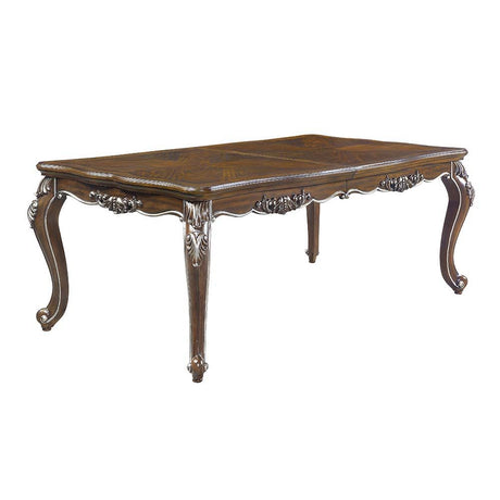 ACME Latisha - Dining Table - Antique Oak Finish | Meri Furniture