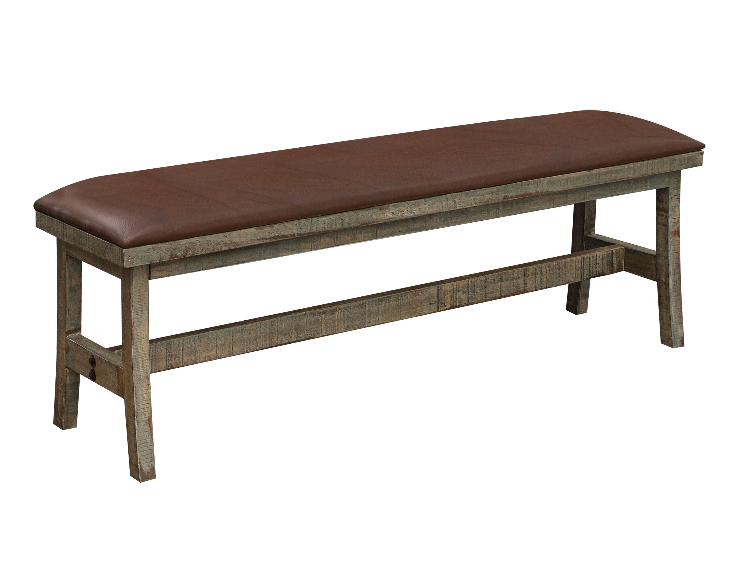 International Furniture Direct Antique - Bench - Multicolor | Meri Furniture