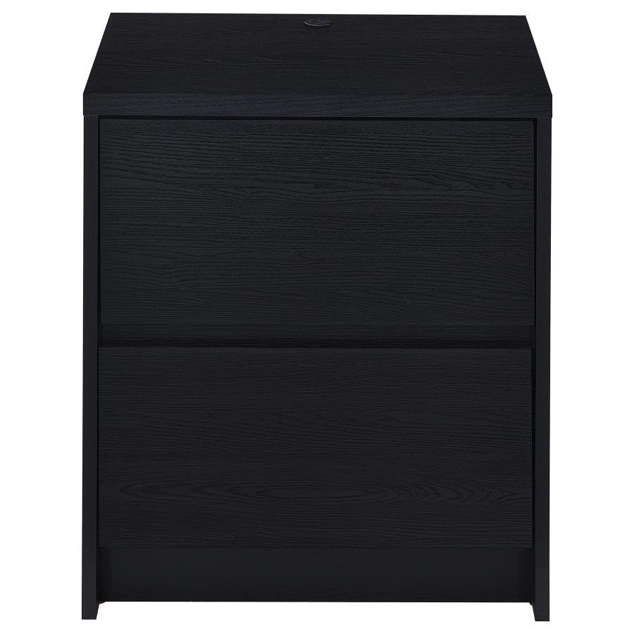 Westpark - 2-Drawer Nightstand LED Lights And USB