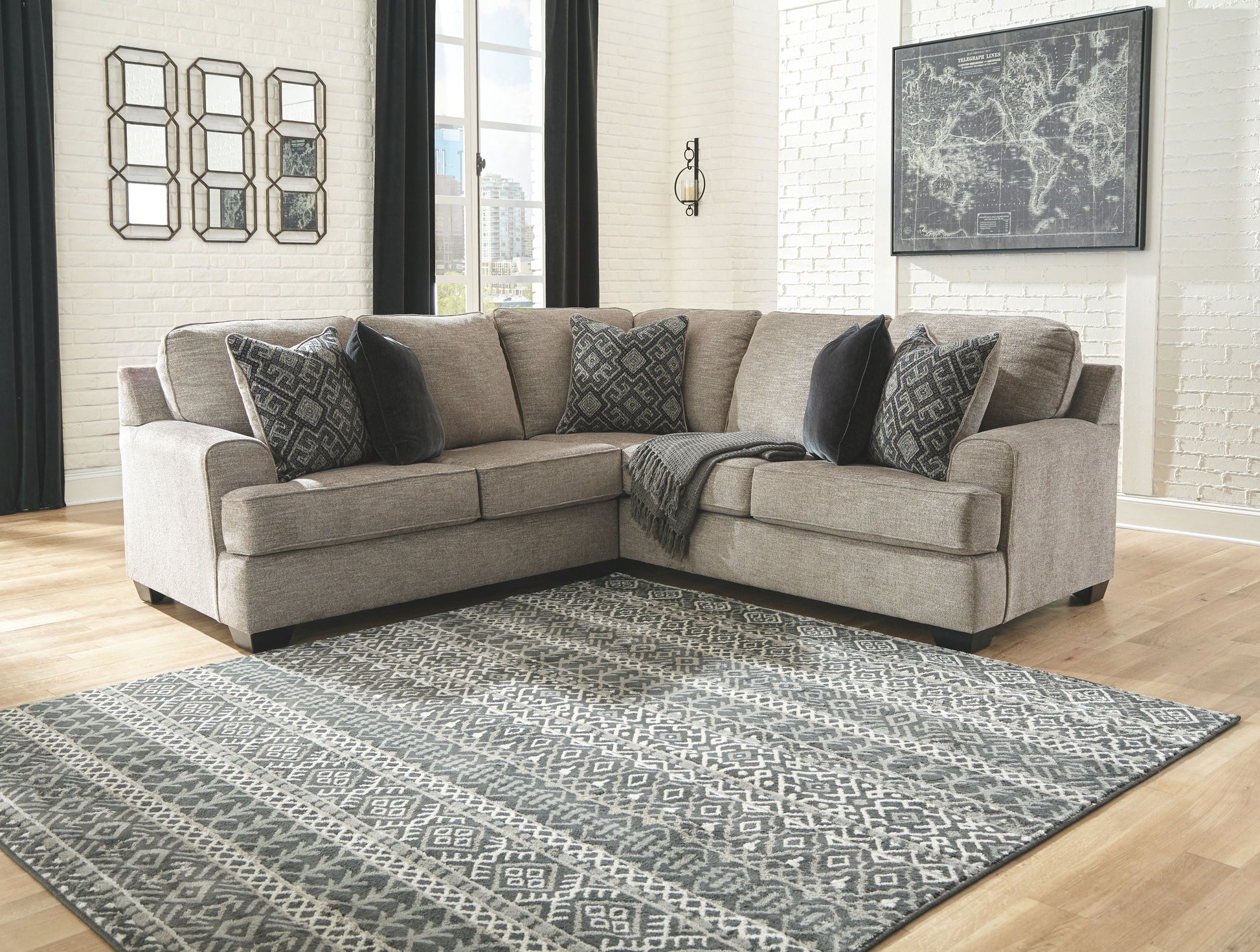 Signature Design by Ashley® Bovarian - Sectional | Meri Furniture