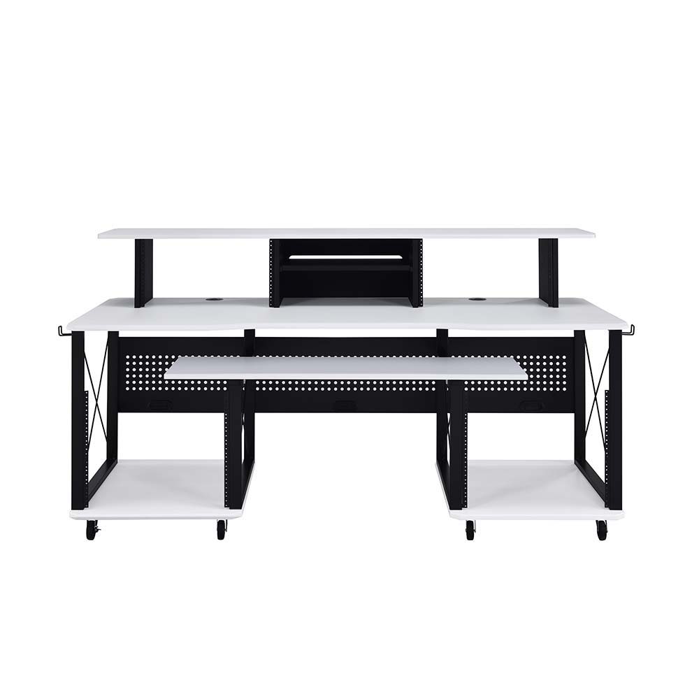 Bigger and better than ever, the Megara music desk is a great option for aspiring artists or producers.