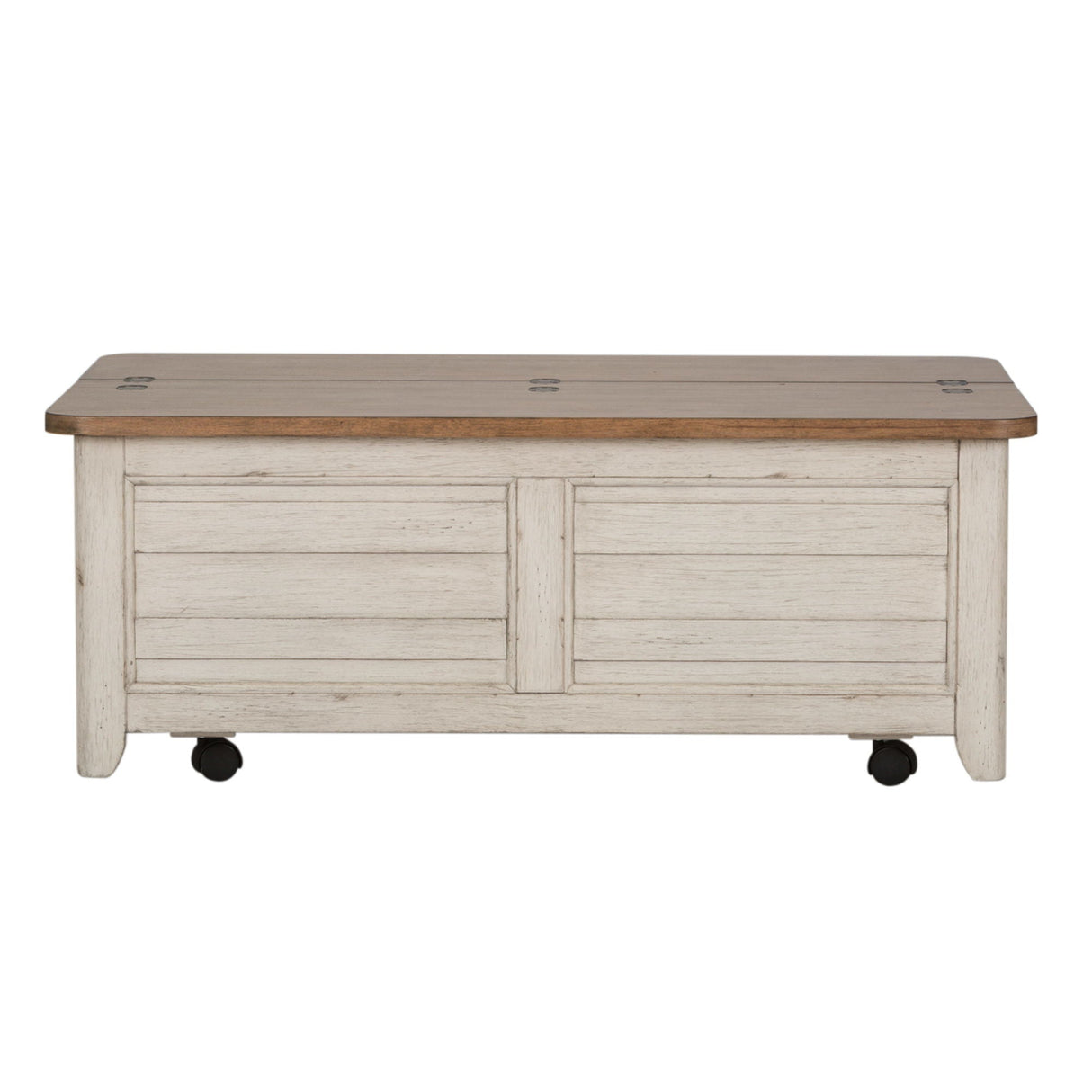 Liberty Furniture Farmhouse Reimagined - 3 Piece Table Set - White | Meri Furniture
