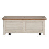 Liberty Furniture Farmhouse Reimagined - 3 Piece Table Set - White | Meri Furniture