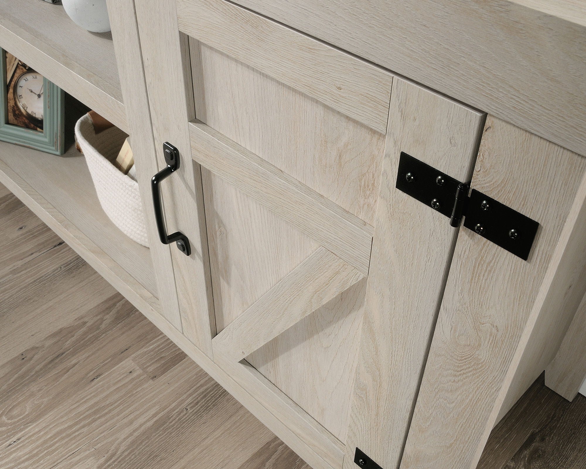 Chalked Chestnut Farmhouse TV Credenza
