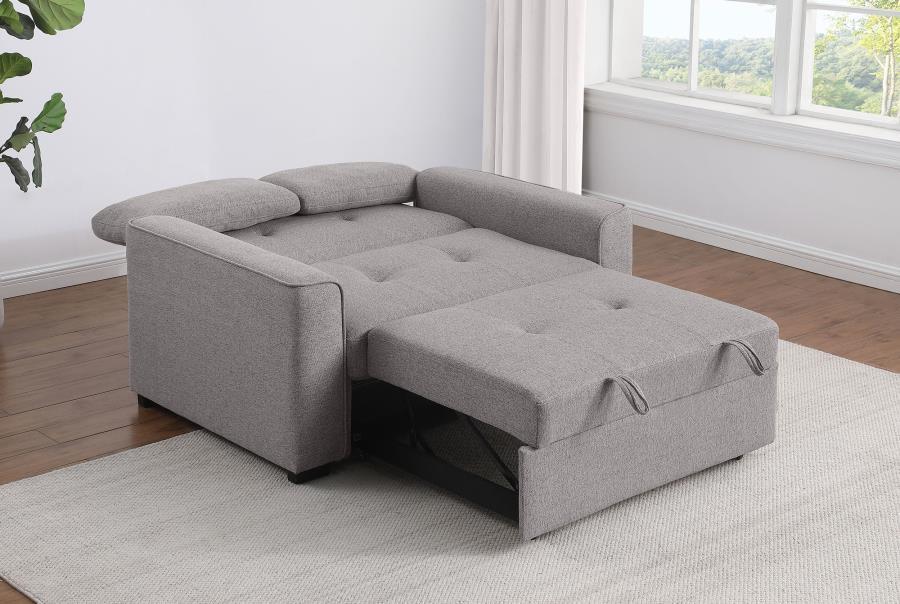 Coaster Fine Furniture Edith - Upholstered Convertible Sleeper Sofa Bed | Meri Furniture