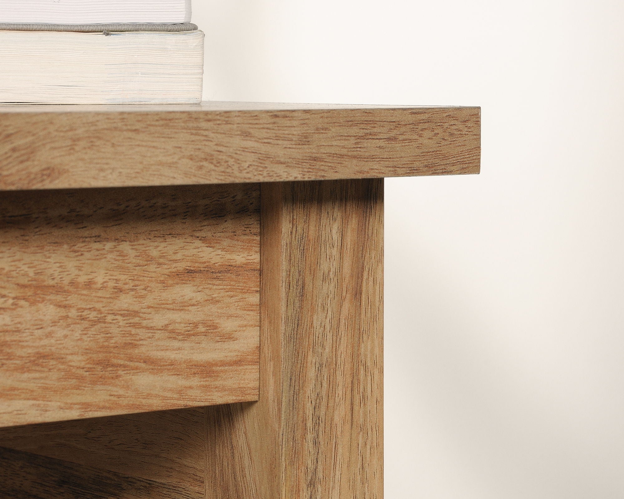 L-Shaped Desk in Sindoori Mango