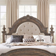 Liberty Furniture Carlisle Court - Upholstered Poster Headboard | Meri Furniture