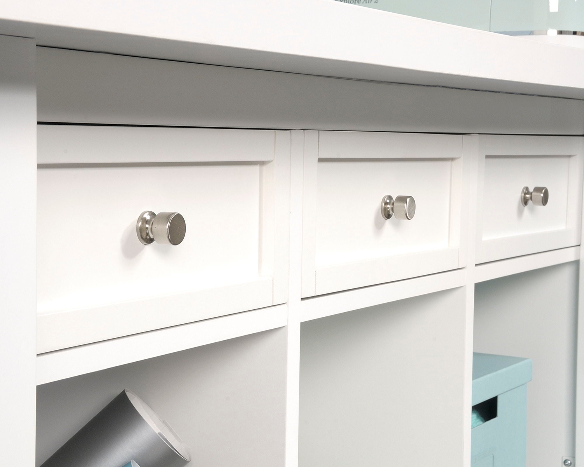 Craft Work Table in White