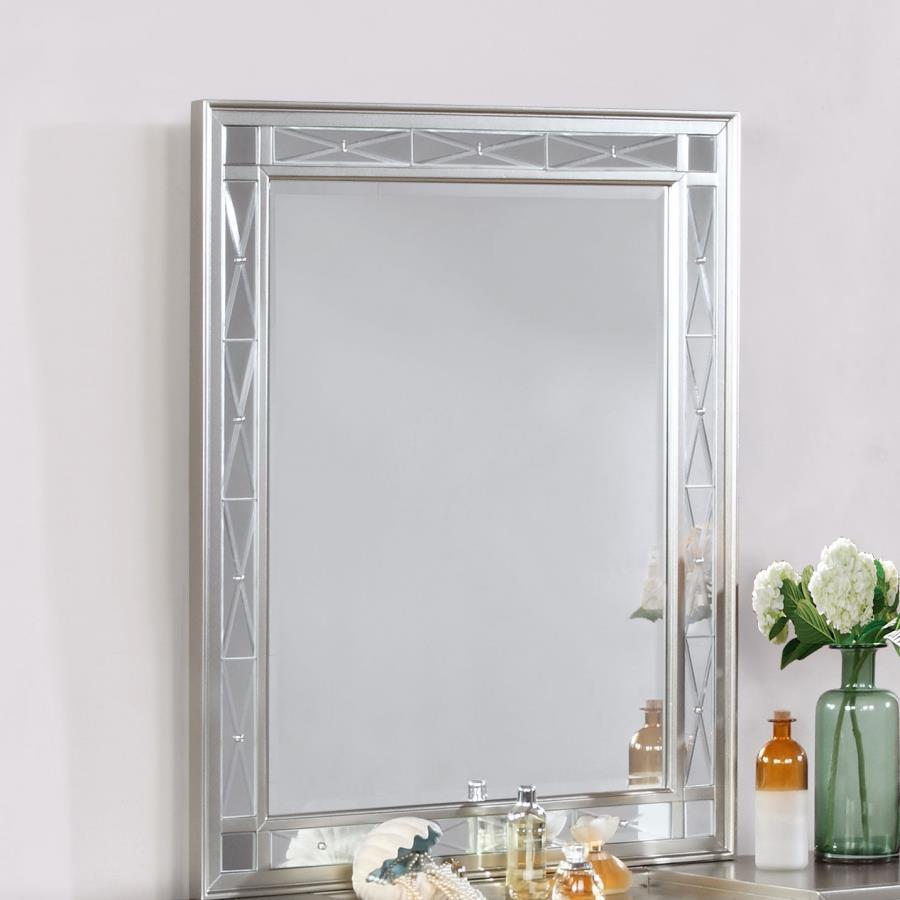 Coaster Fine Furniture Leighton - Vanity Mirror - Metallic Mercury | Meri Furniture