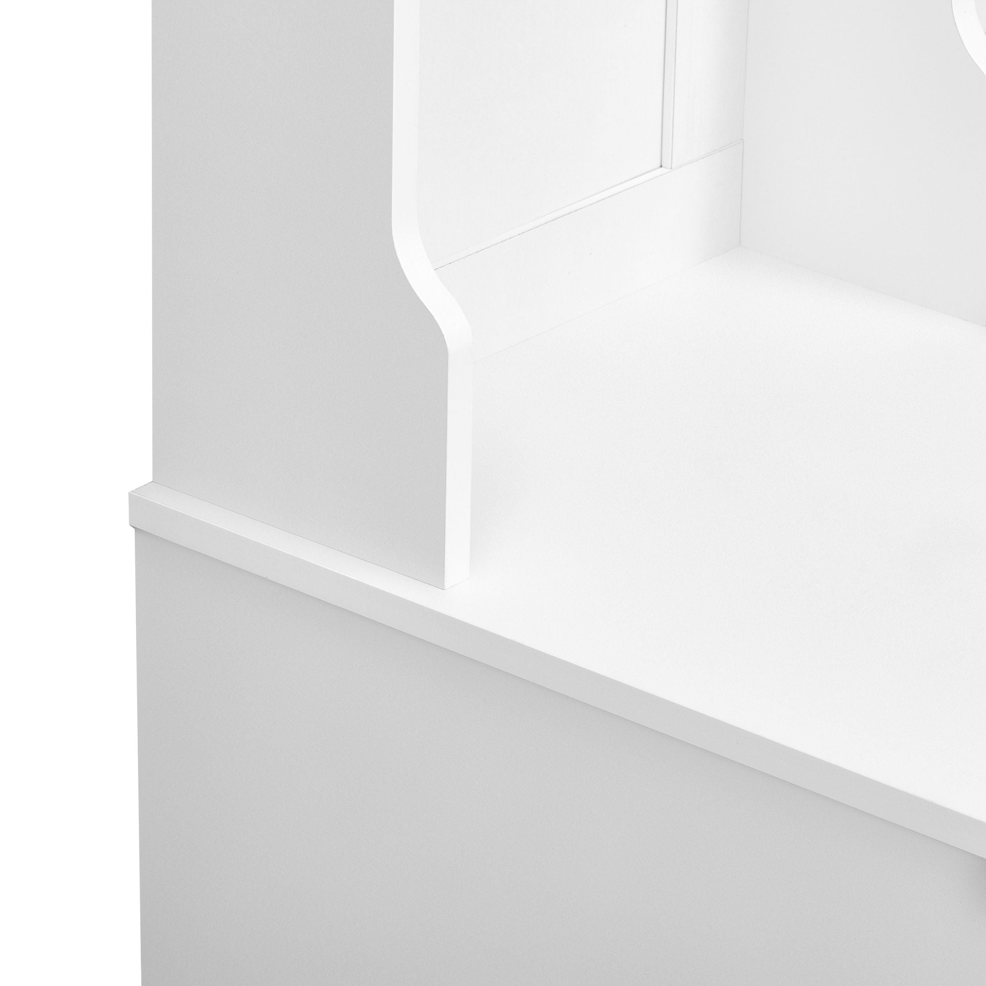 5 In 1 Entryway Bench With Coat Rack, 7 Sturdy Hooks, 2 Spacious Drawers And Adjustable Shelves