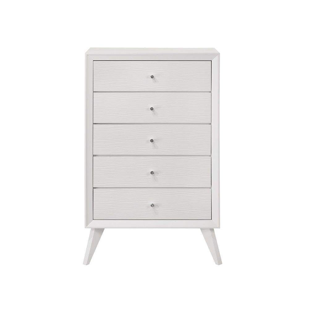 ACME Cerys - Chest - White | Meri Furniture