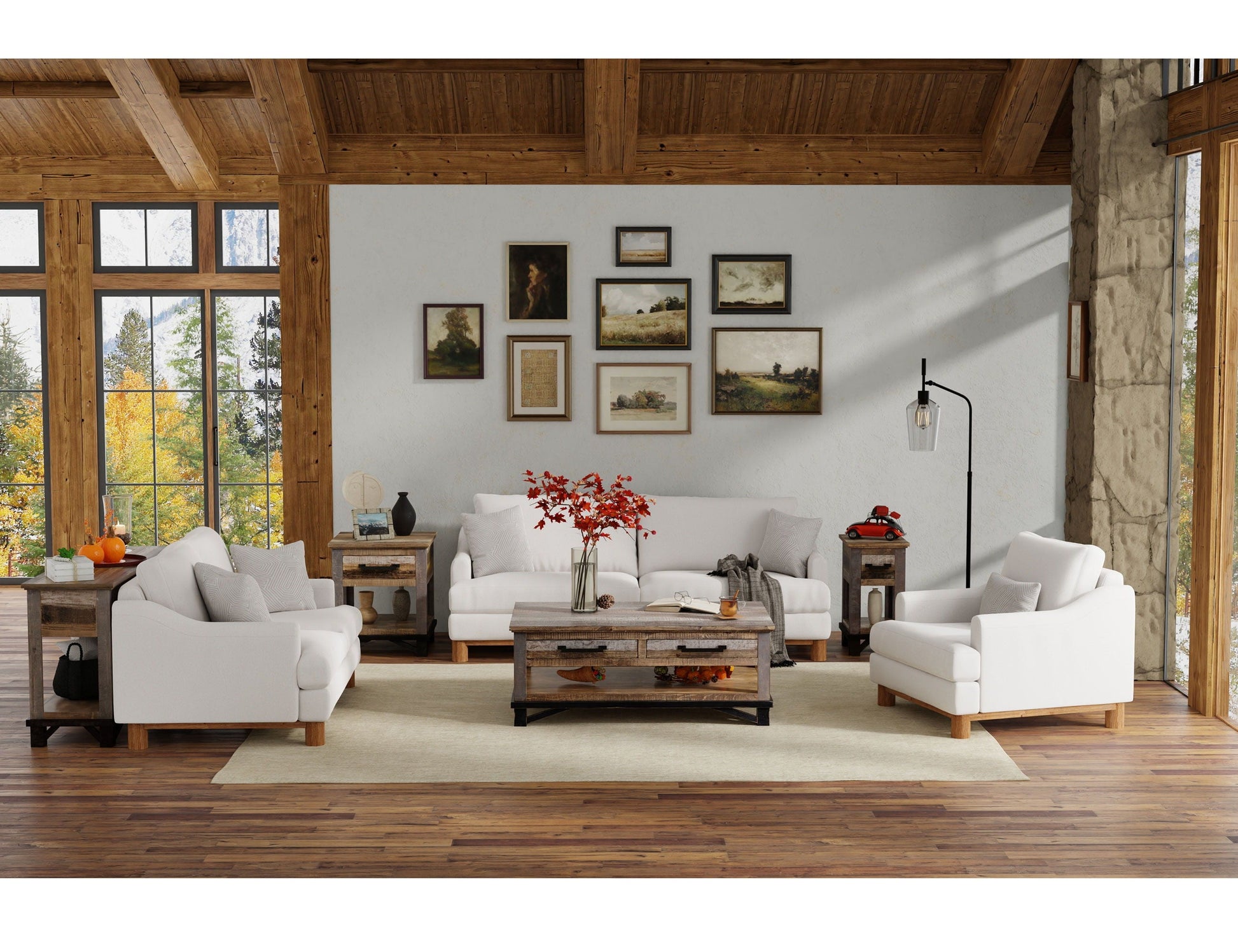 International Furniture Direct Olimpia - Sofa - Towny Brown | Meri Furniture