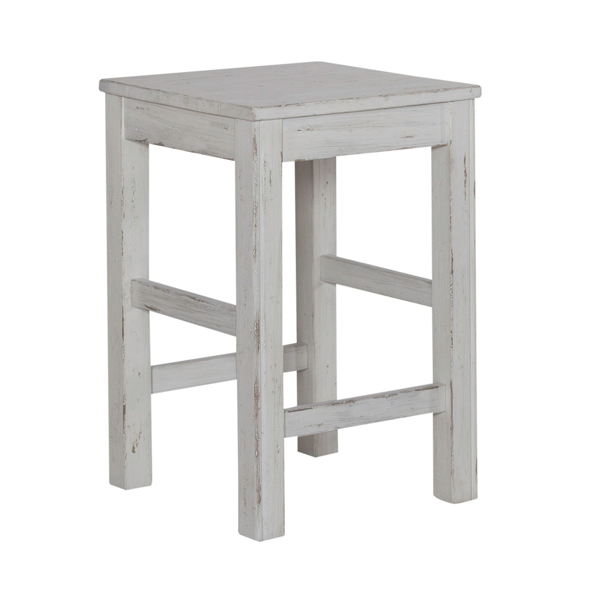 Liberty Furniture River Place - Console Stool - White | Meri Furniture