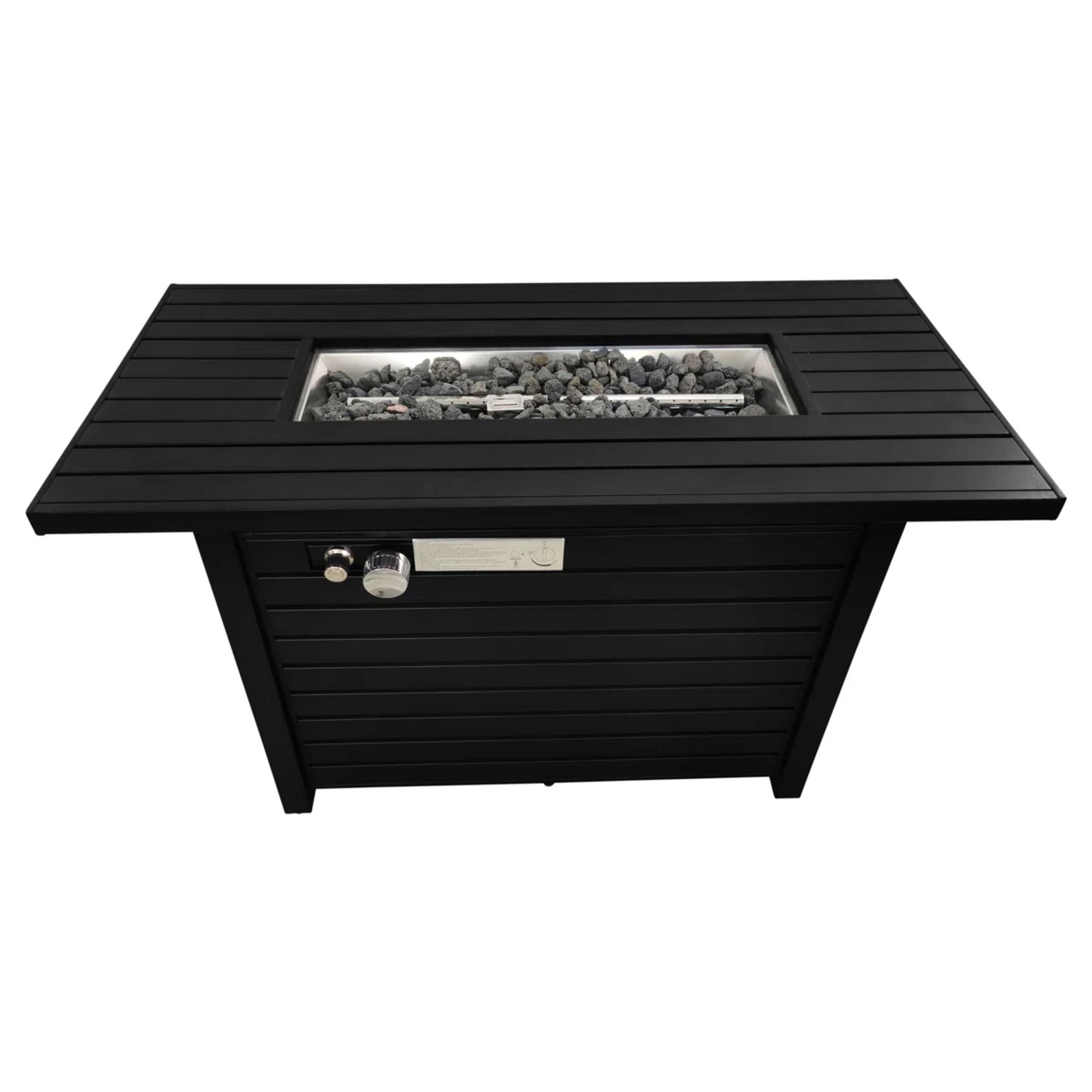 Outdoor Fire Pit Table With Lid Fuel Versatility