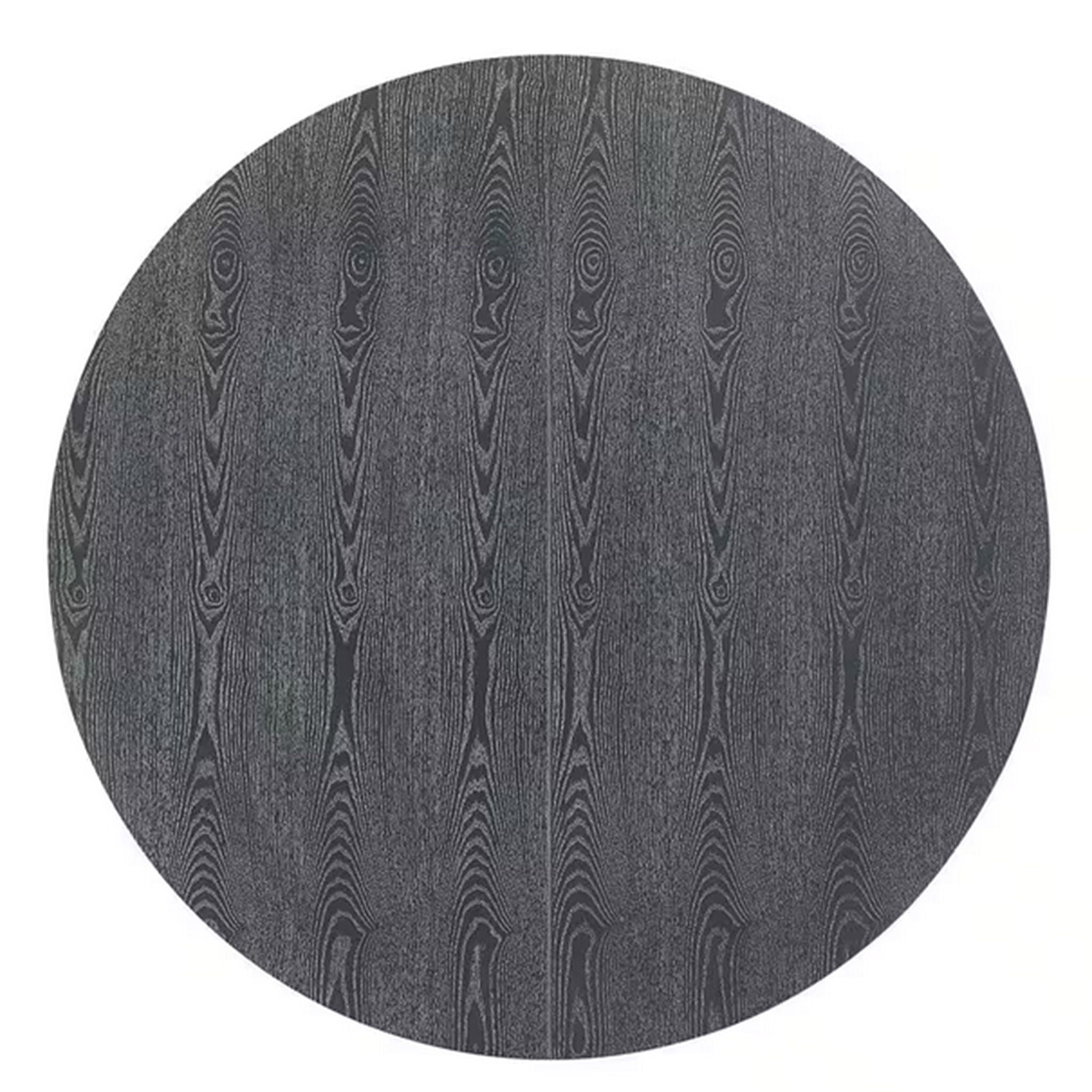 Rustic Extendable Dining Table With Pedestal Base - Gray