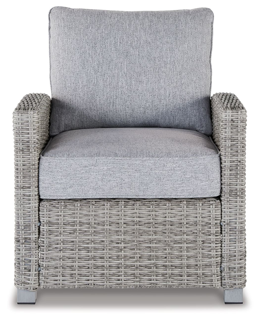Signature Design by Ashley® Naples Beach - Light Gray - Lounge Chair W/Cushion | Meri Furniture