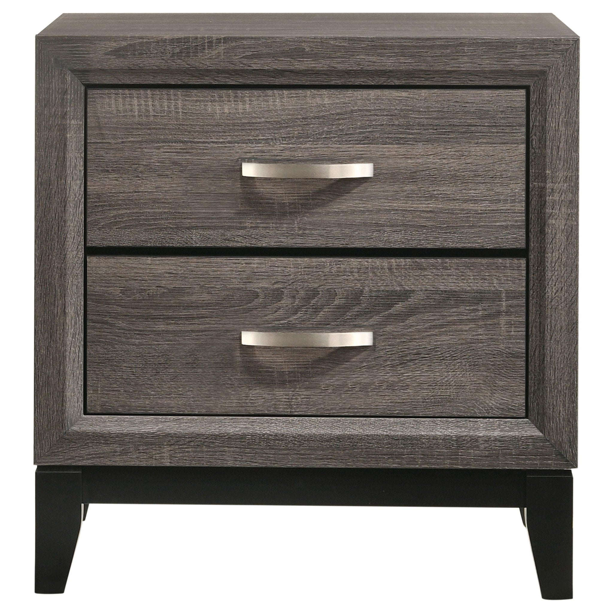 Watson Four-piece California King Bedroom Set Grey Oak