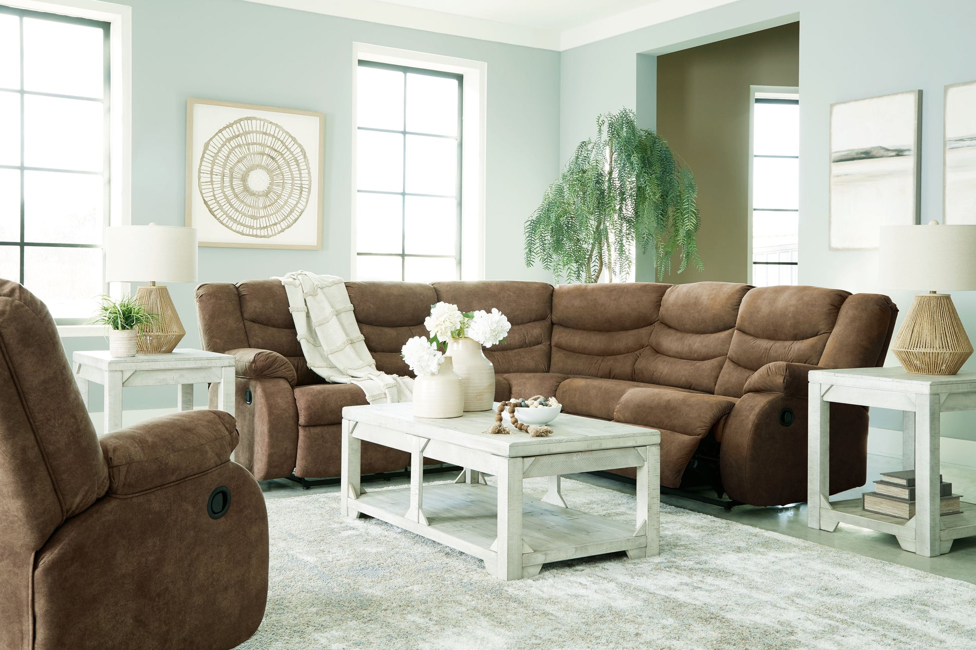 Signature Design by Ashley® Partymate - Reclining Living Room Set | Meri Furniture