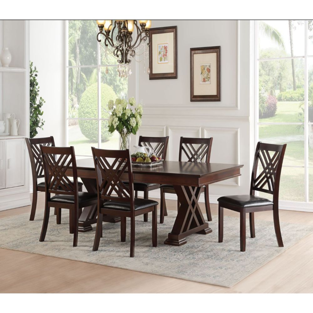 ACME Katrien - Dining Table - Espresso | Meri Furniture