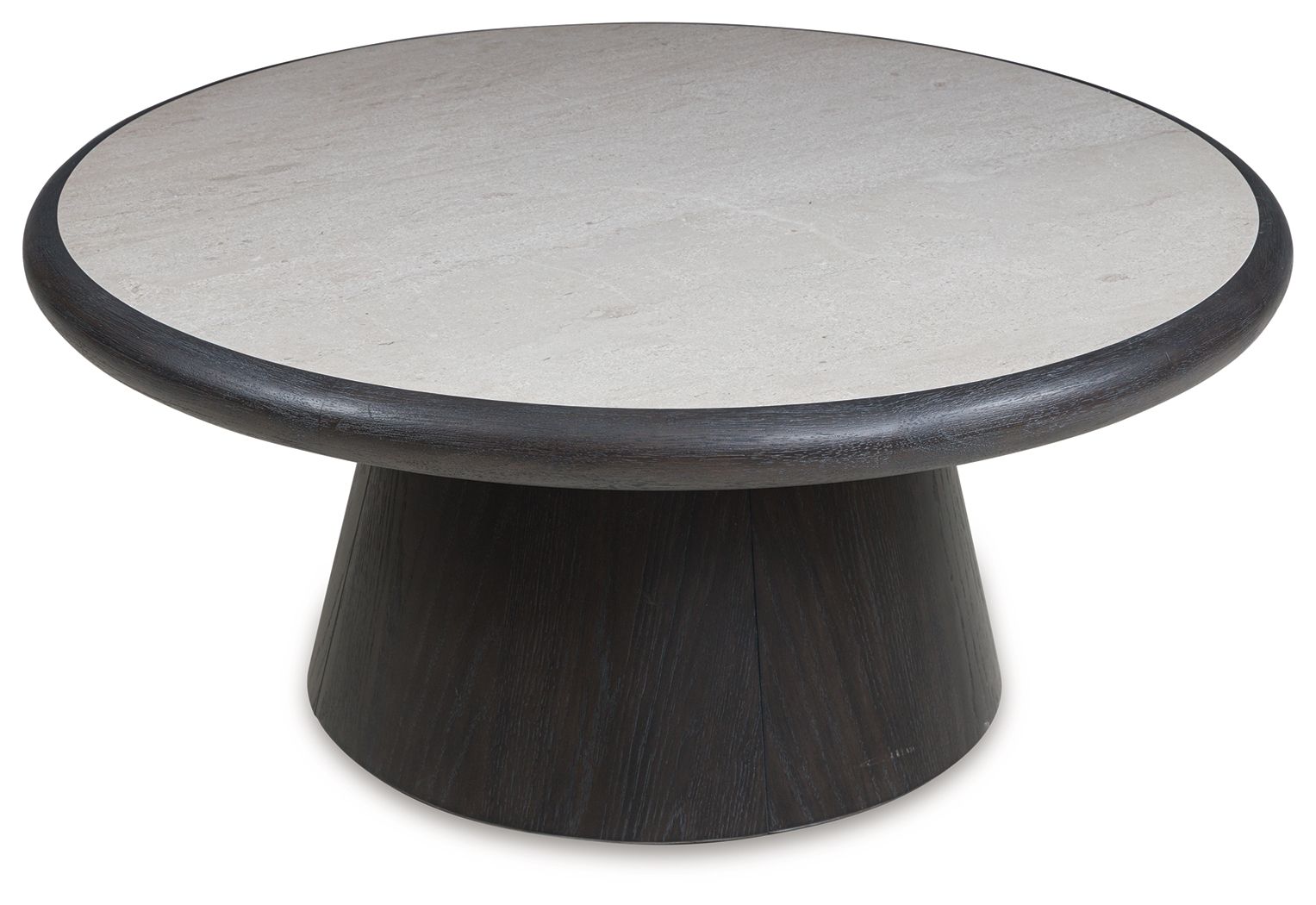 Bracken - Round Cocktail Table - French Black