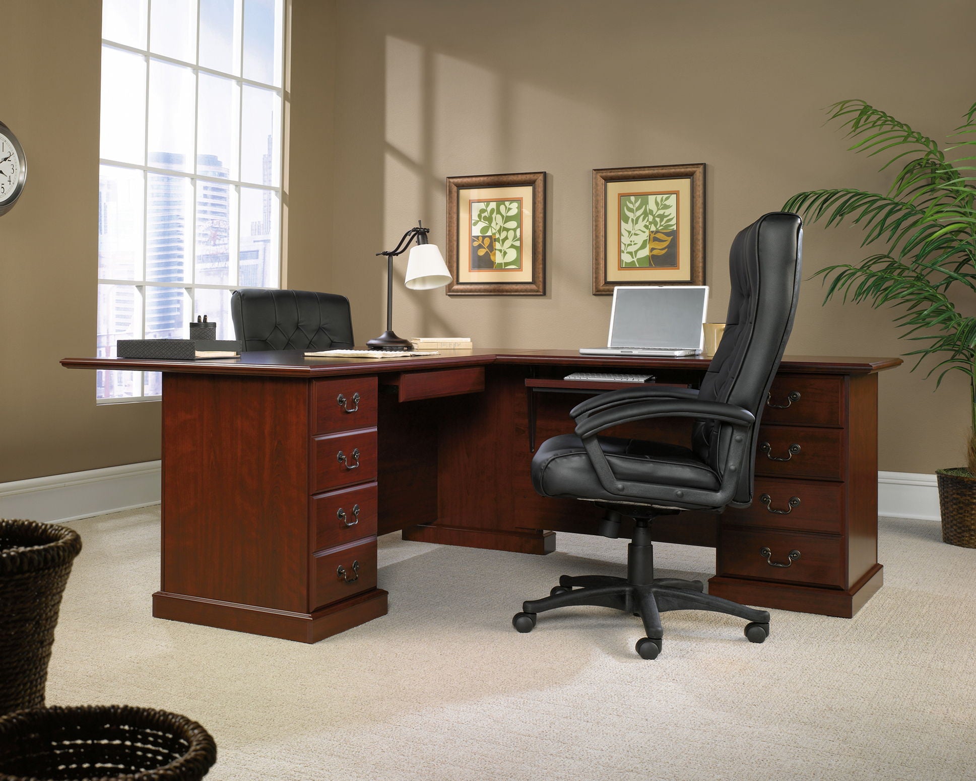 Heritage Hill Executive Desk Classic Cherry