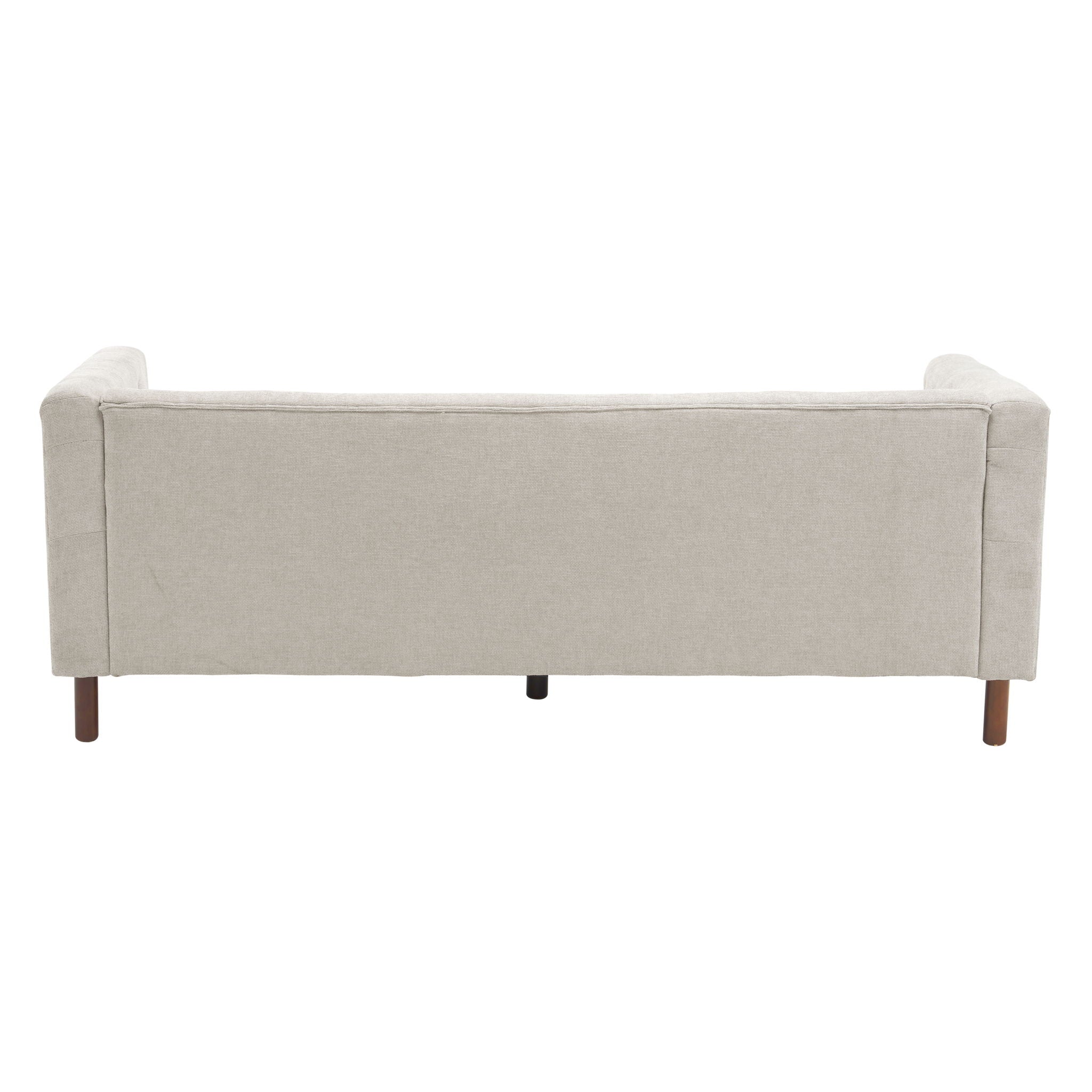 Upholstered Sofa Modern 3 Seater Sofa Couch With Tufted Design For Living Room