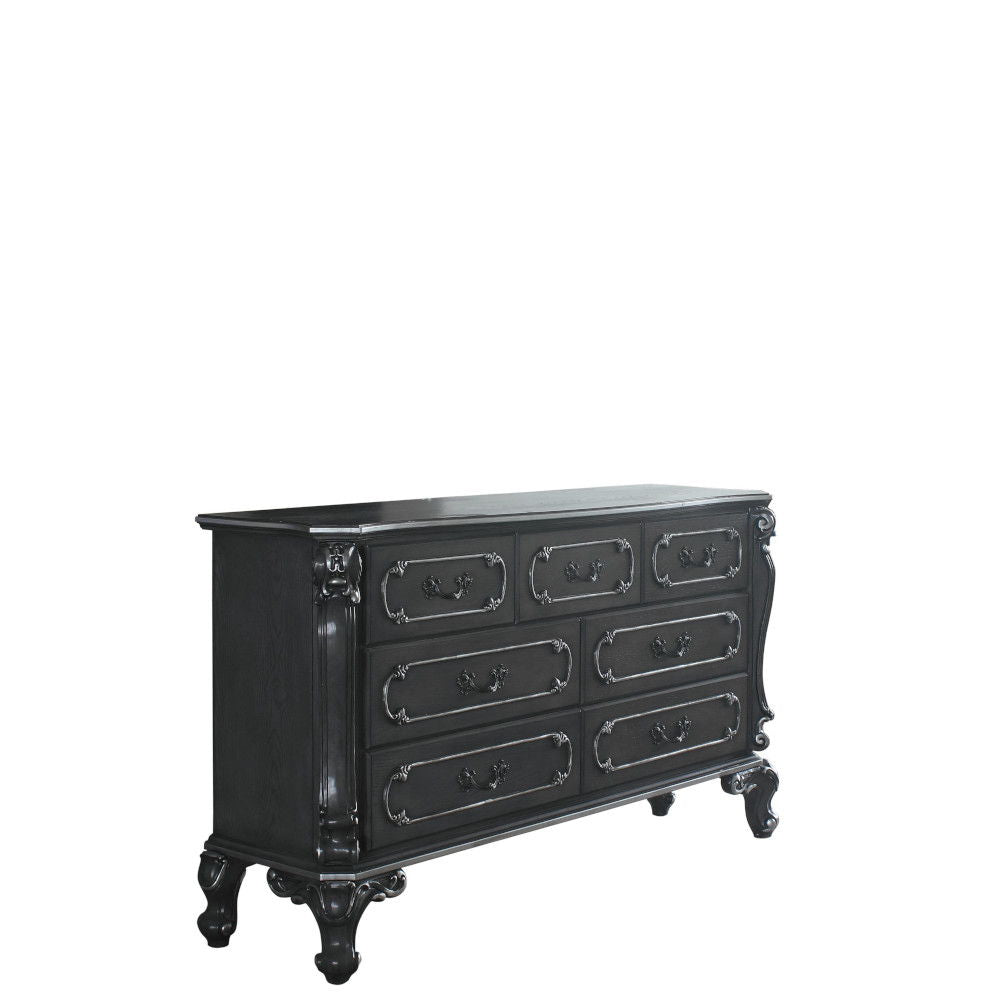 ACME House - Delphine - Dresser - Charcoal Finish | Meri Furniture