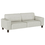 Coaster Fine Furniture Deerhurst - Upholstered Track Arm Tufted Sofa - Greige | Meri Furniture