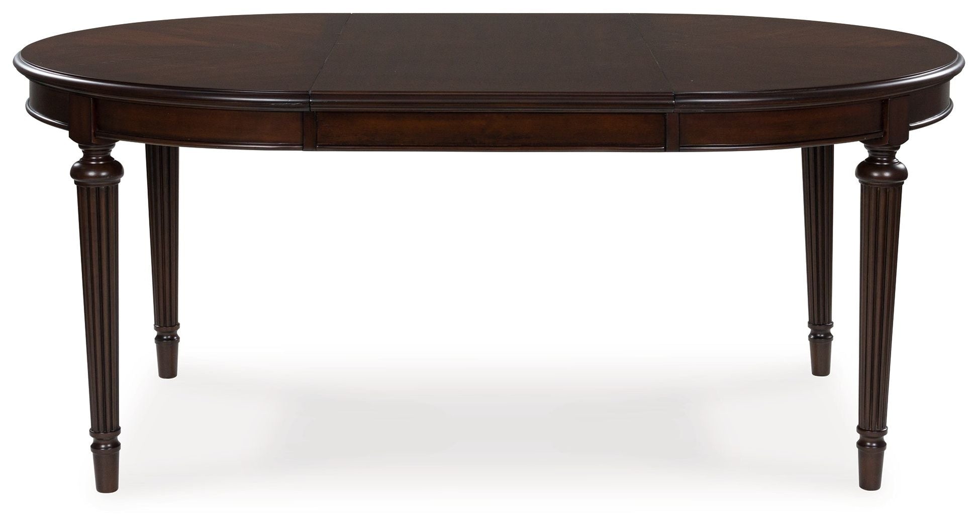 Signature Design by Ashley® Lavinton - Brown - Oval Dining Room Extension Table | Meri Furniture