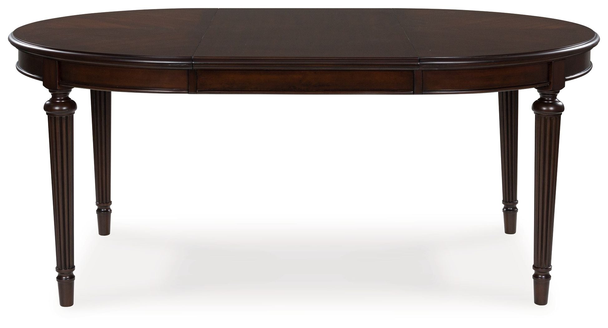 Signature Design by Ashley® Lavinton - Brown - Oval Dining Room Extension Table | Meri Furniture