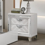 ACME Skylar - Accent Nightstand - White | Meri Furniture