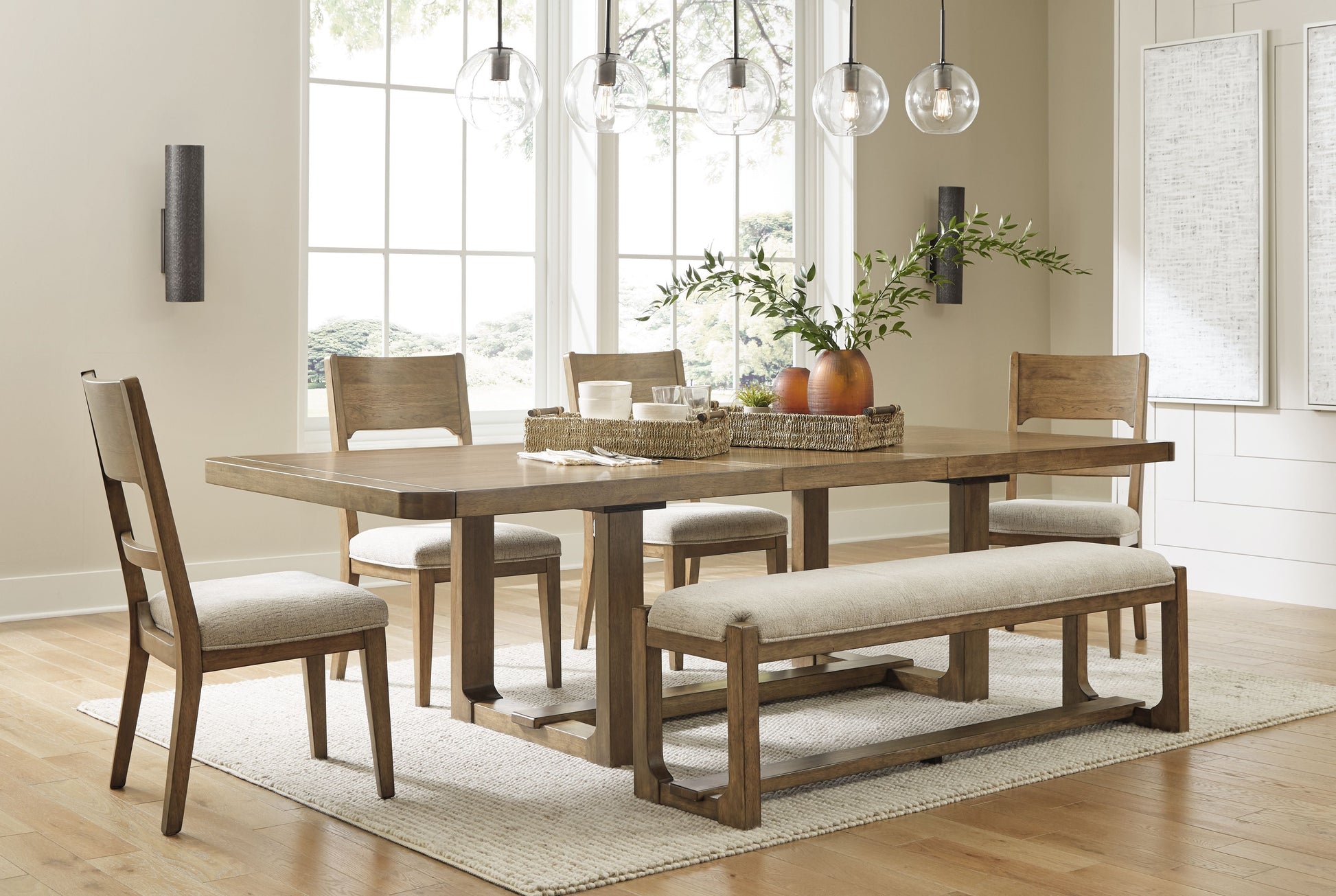 Signature Design by Ashley® Cabalynn - Dining Room Set | Meri Furniture
