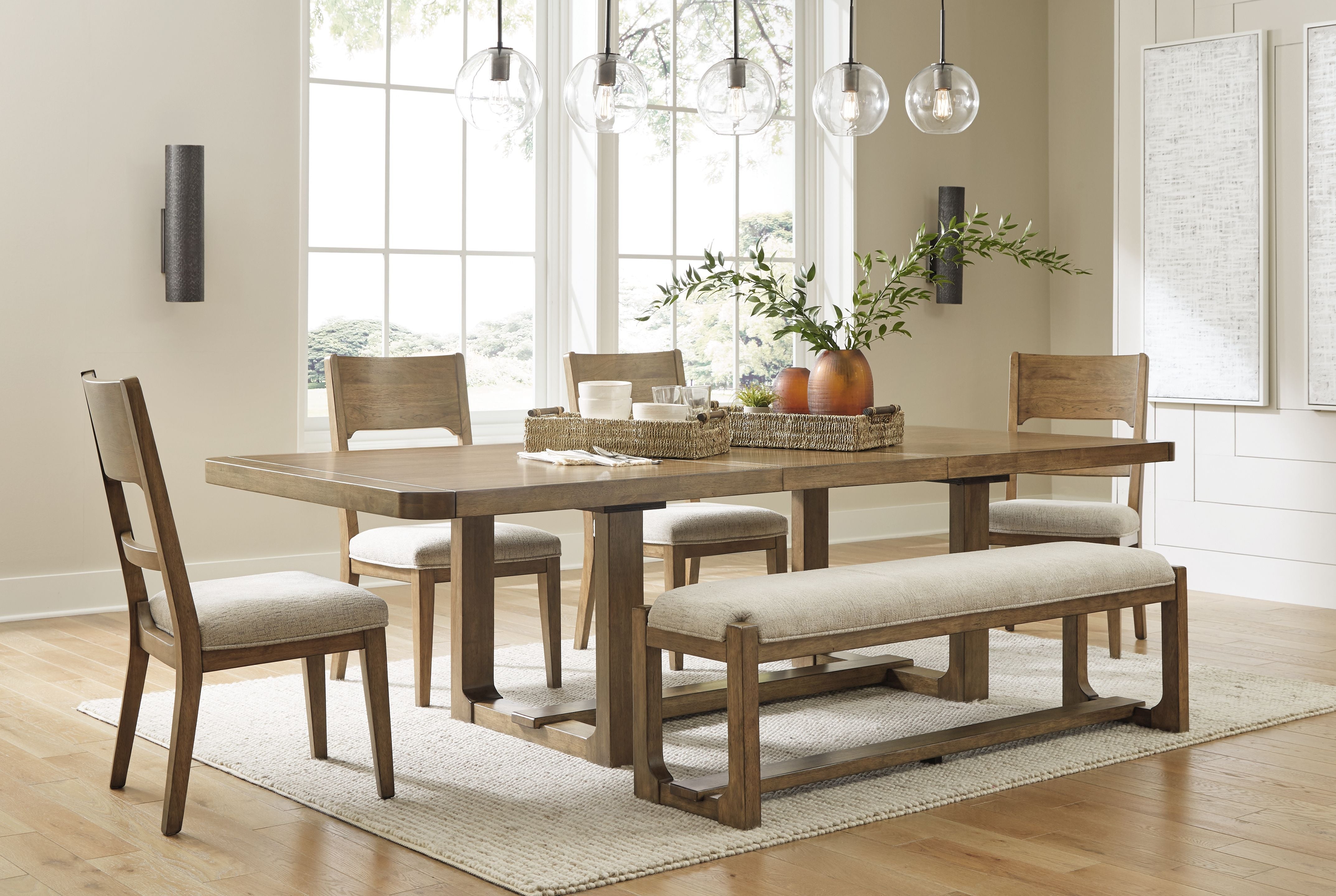 Signature Design by Ashley® Cabalynn - Dining Room Set | Meri Furniture