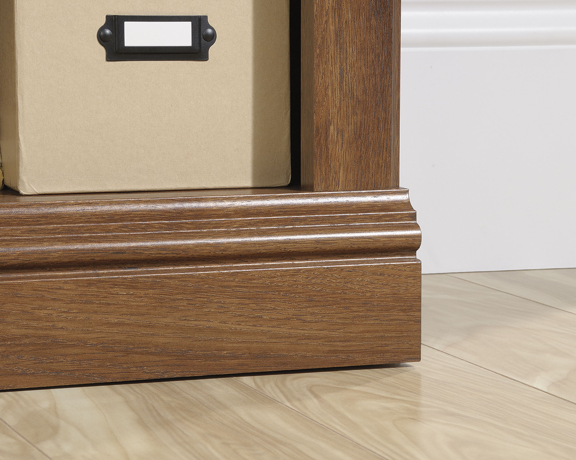 2-Shelf Bookcase Oiled Oak