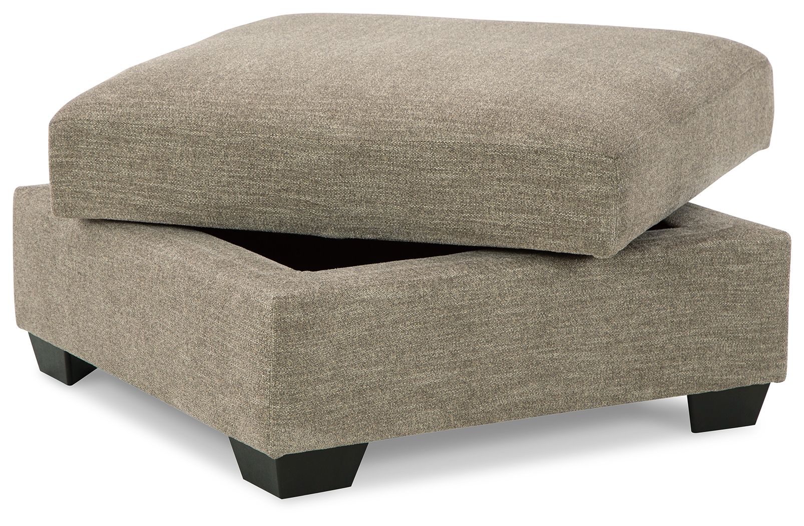 Signature Design by Ashley® Creswell - Stone - Ottoman With Storage | Meri Furniture