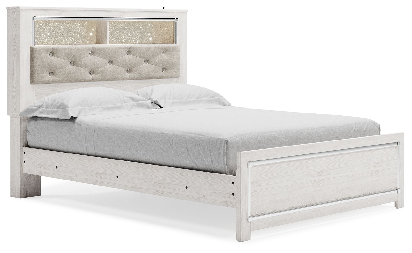 Ashley Furniture Altyra - Panel Bookcase Headboard | Meri Furniture