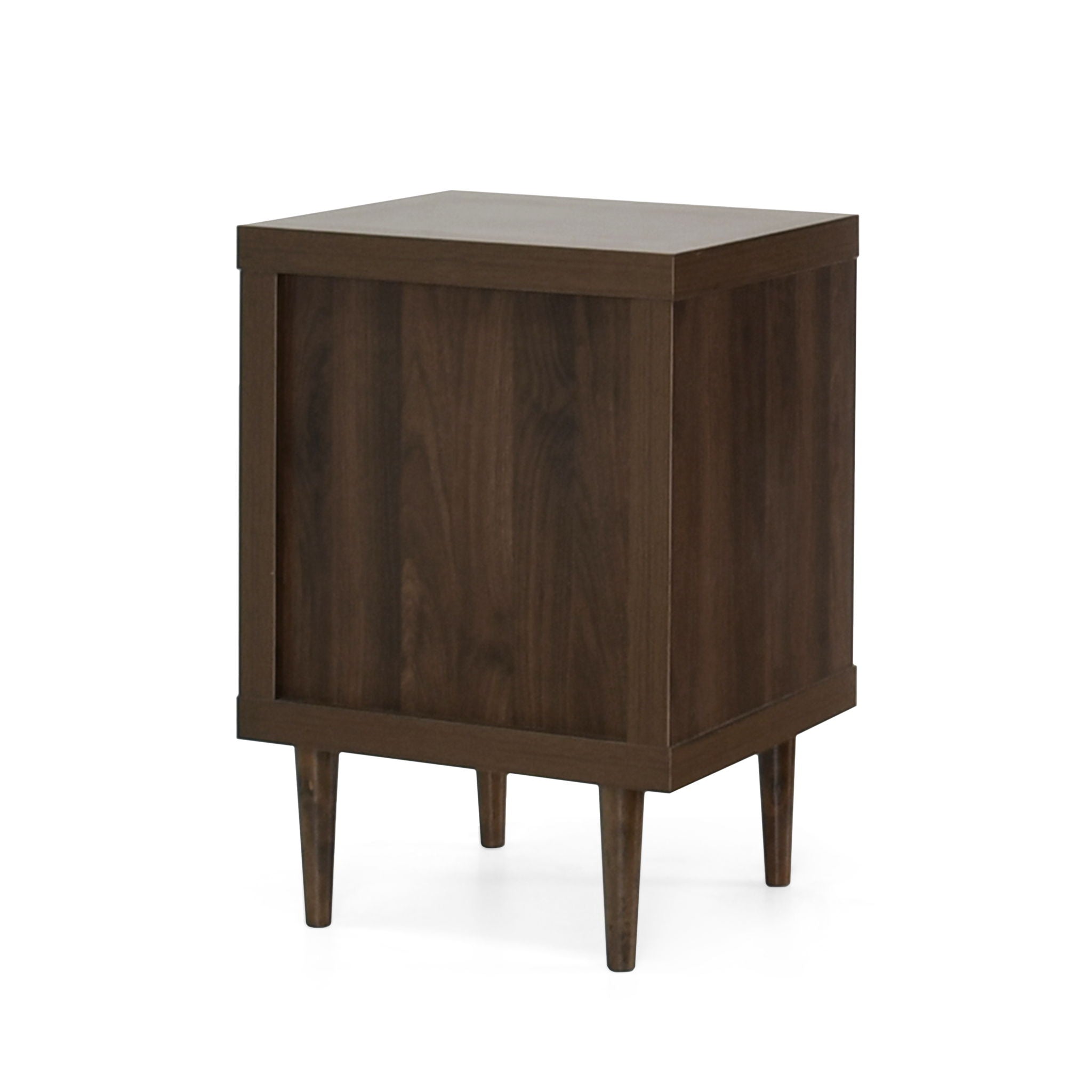 Nystrom - Mid Century Modern 2 Drawer Nightstand