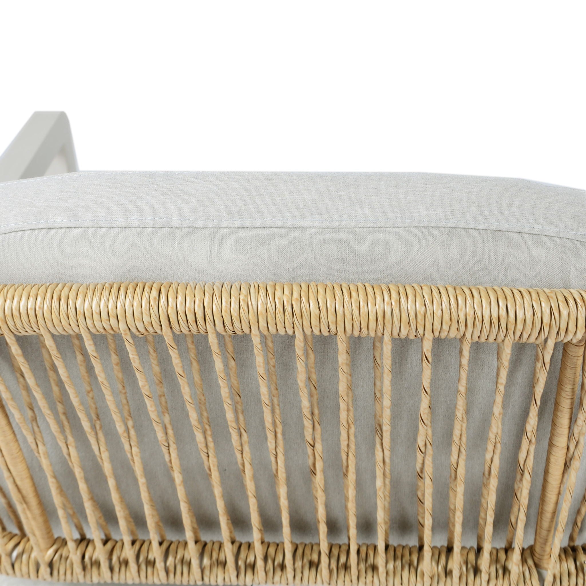 Modern Outdoor Dining Set With Expandable Acacia Wood Table