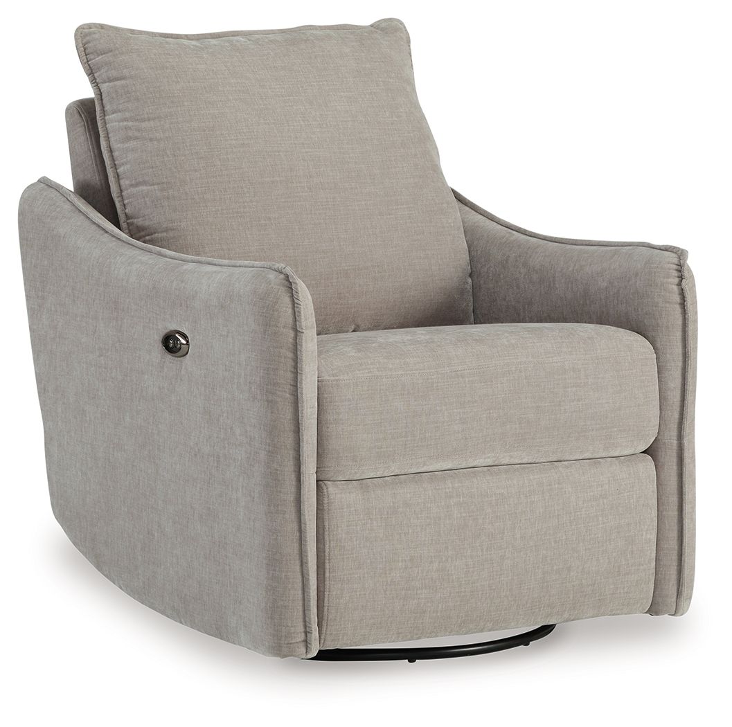 Signature Design by Ashley® Mcburg - Swivel Power Recliner | Meri Furniture