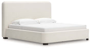 Brintstreet - King Upholstered Bed - Beige