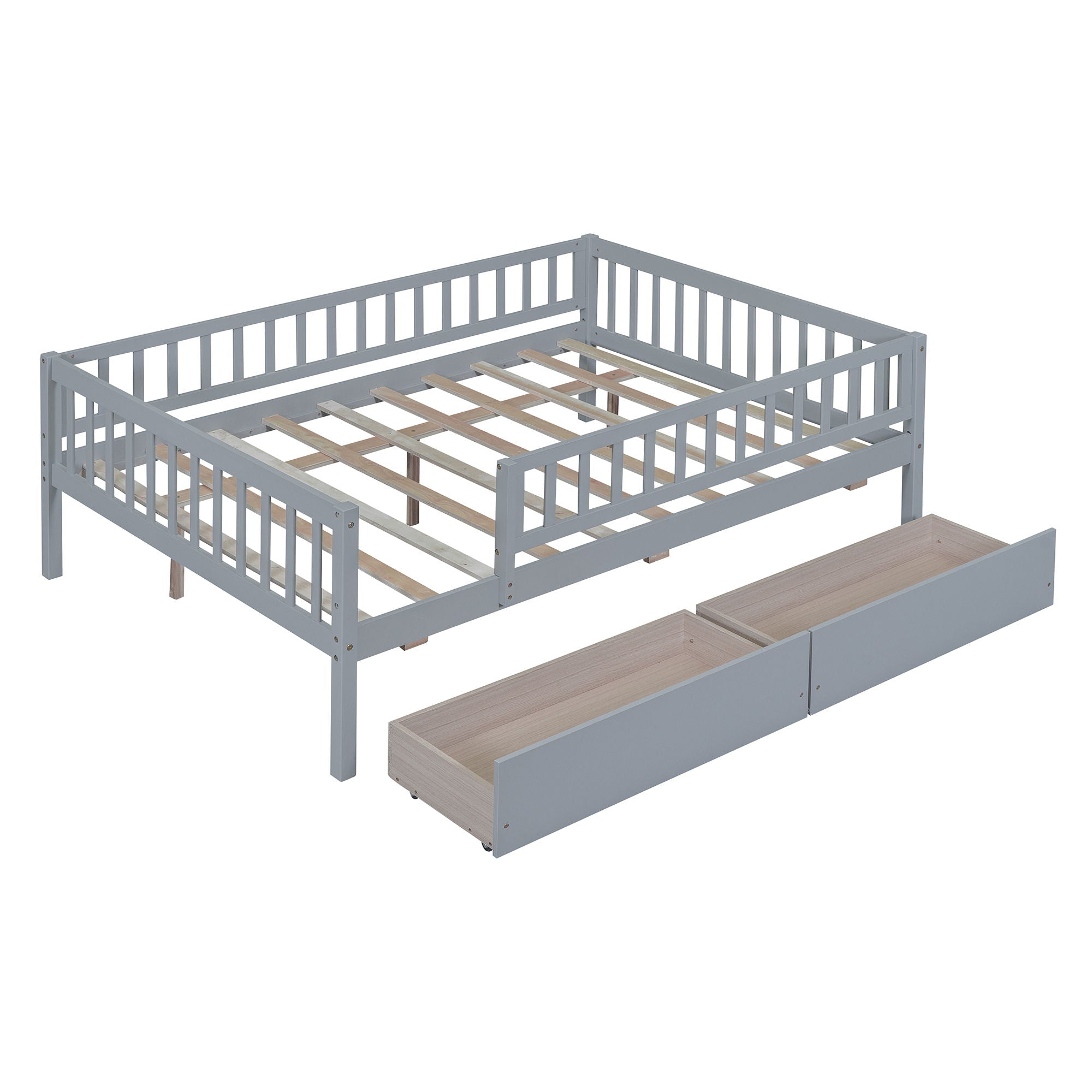 Multifunctional Wooden Daybed Bed