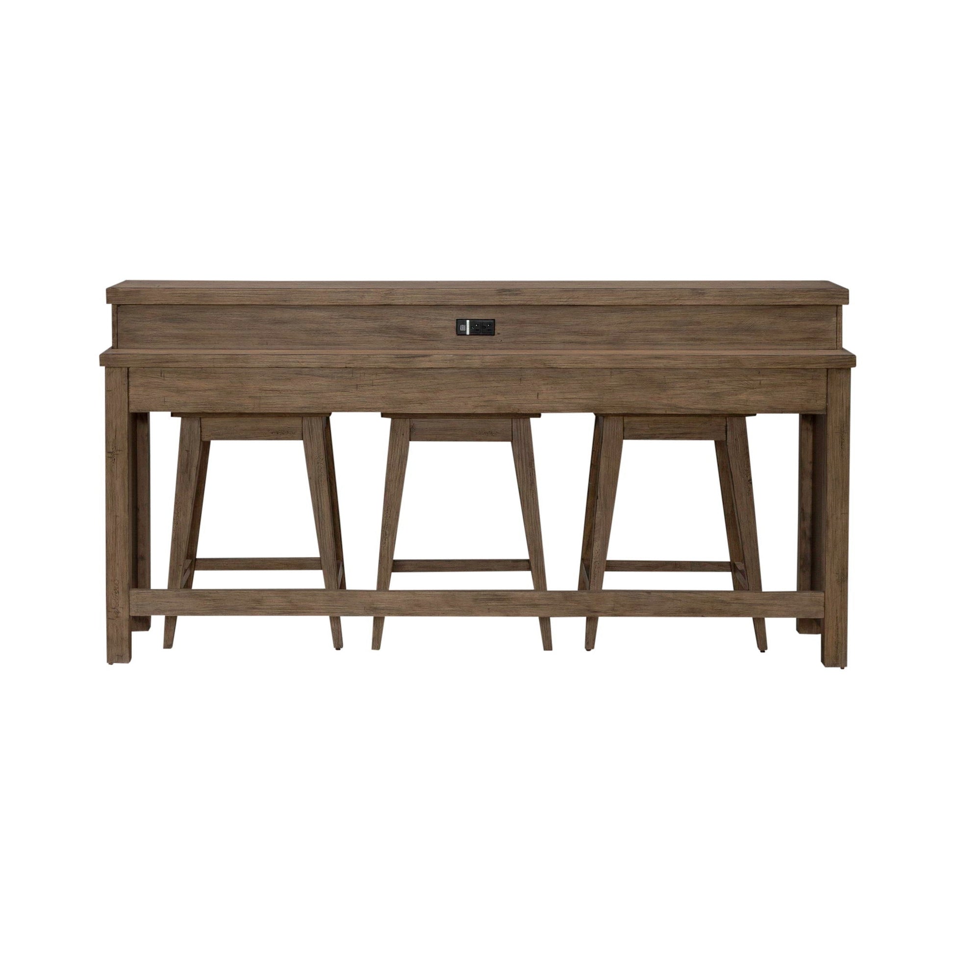 Liberty Furniture Pinebrook Ridge - 4 Piece Set - Light Brown | Meri Furniture