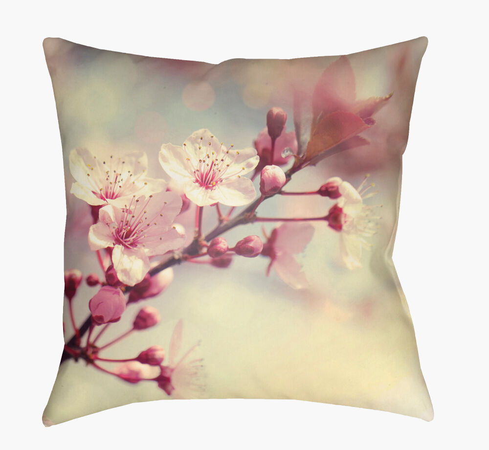 Moody Floral Pillow